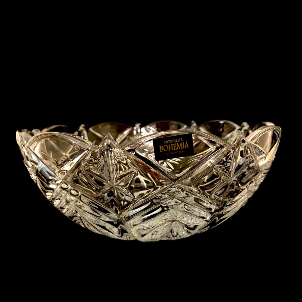 Bohemia Crystalite Bowl 💎 New with Tags